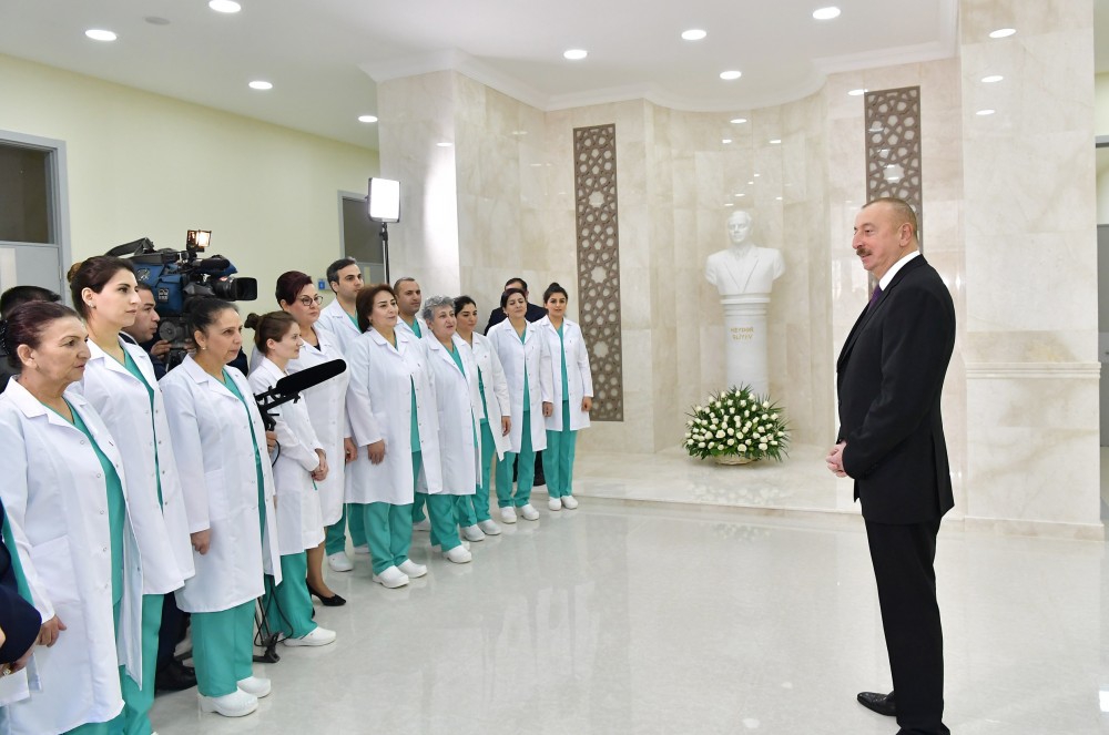 Prezident İlham Əliyev: “Qobustan xəstəxanasının timsalında biz inkişafda olan ölkəmizin dinamik addımlarını görürük”