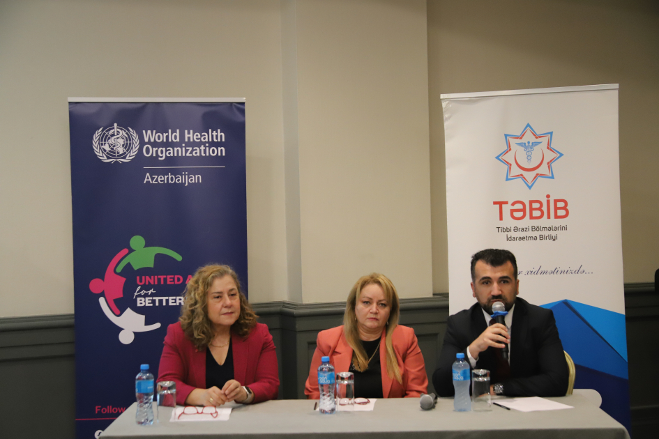 Azərbaycanda immunizasiya üzrə menecerlər üçün təlimlər keçirilib