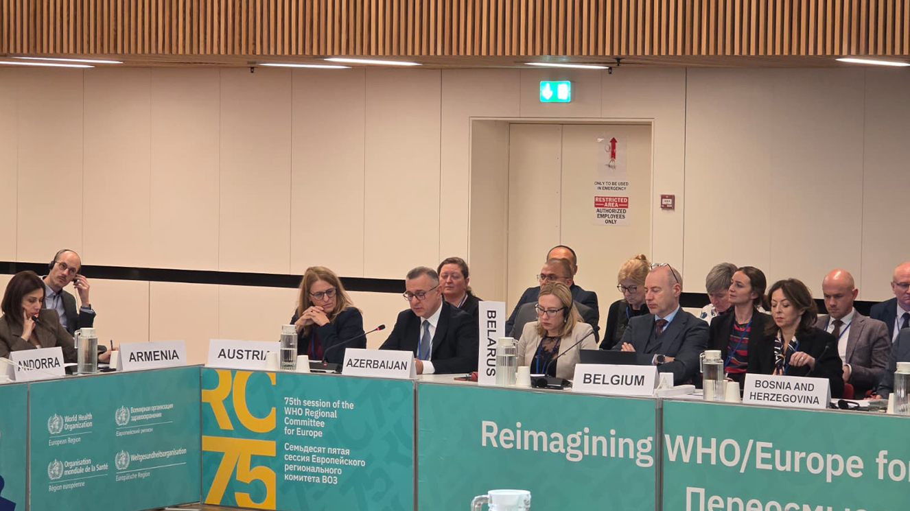 Səhiyyə naziri ÜST-nin Avropa Regional Komitəsinin Daimi Komitəsinə üzv seçilib